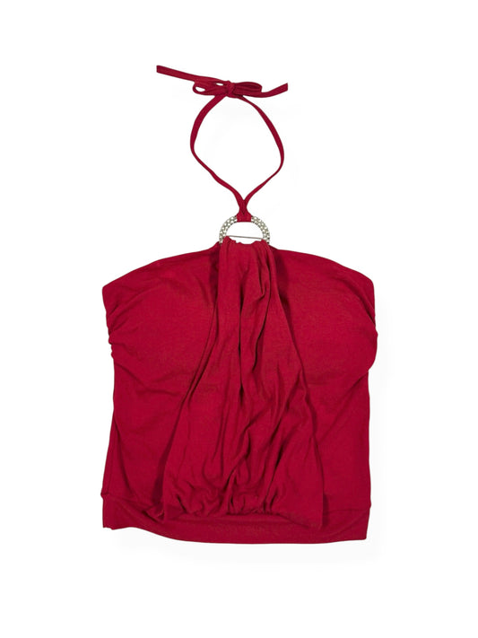Red O-ring Halter ♡ Size XS