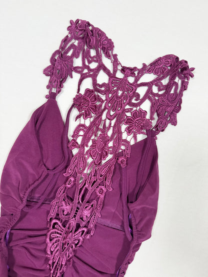 Lace Back Purple Cami ♡ Size S