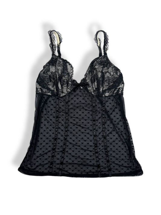 Heart Micromesh Lace Cami