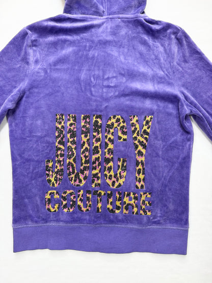 Purple Leopard Print Juicy Couture Tracksuit ♡ M