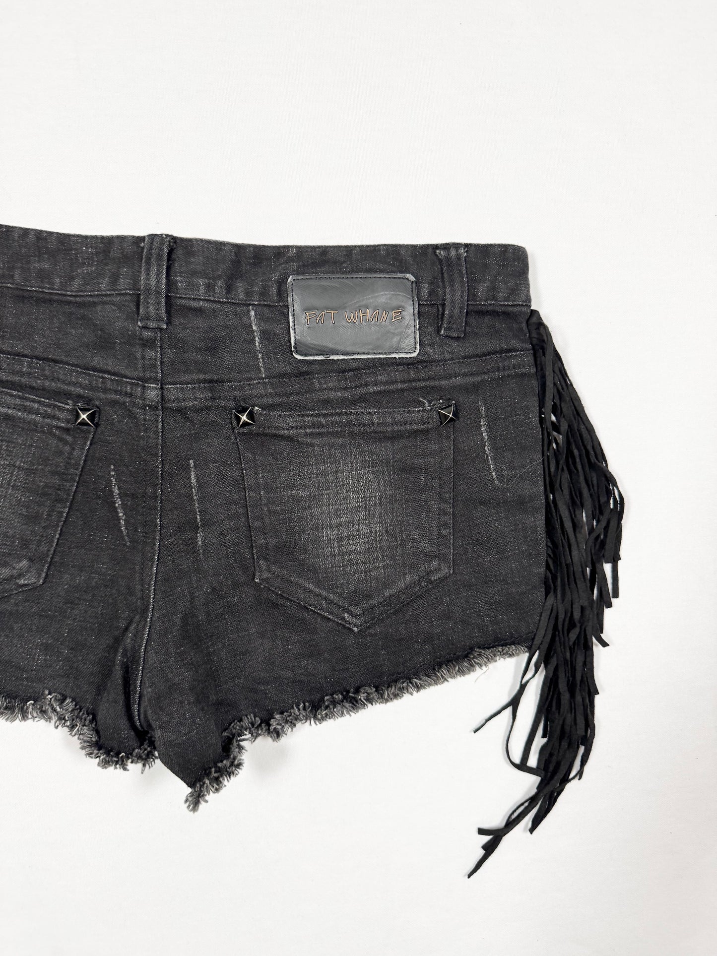 Fringe Mini Shorts ♡ Size S