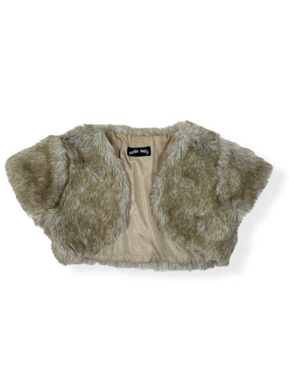 Grey Fur Bolero