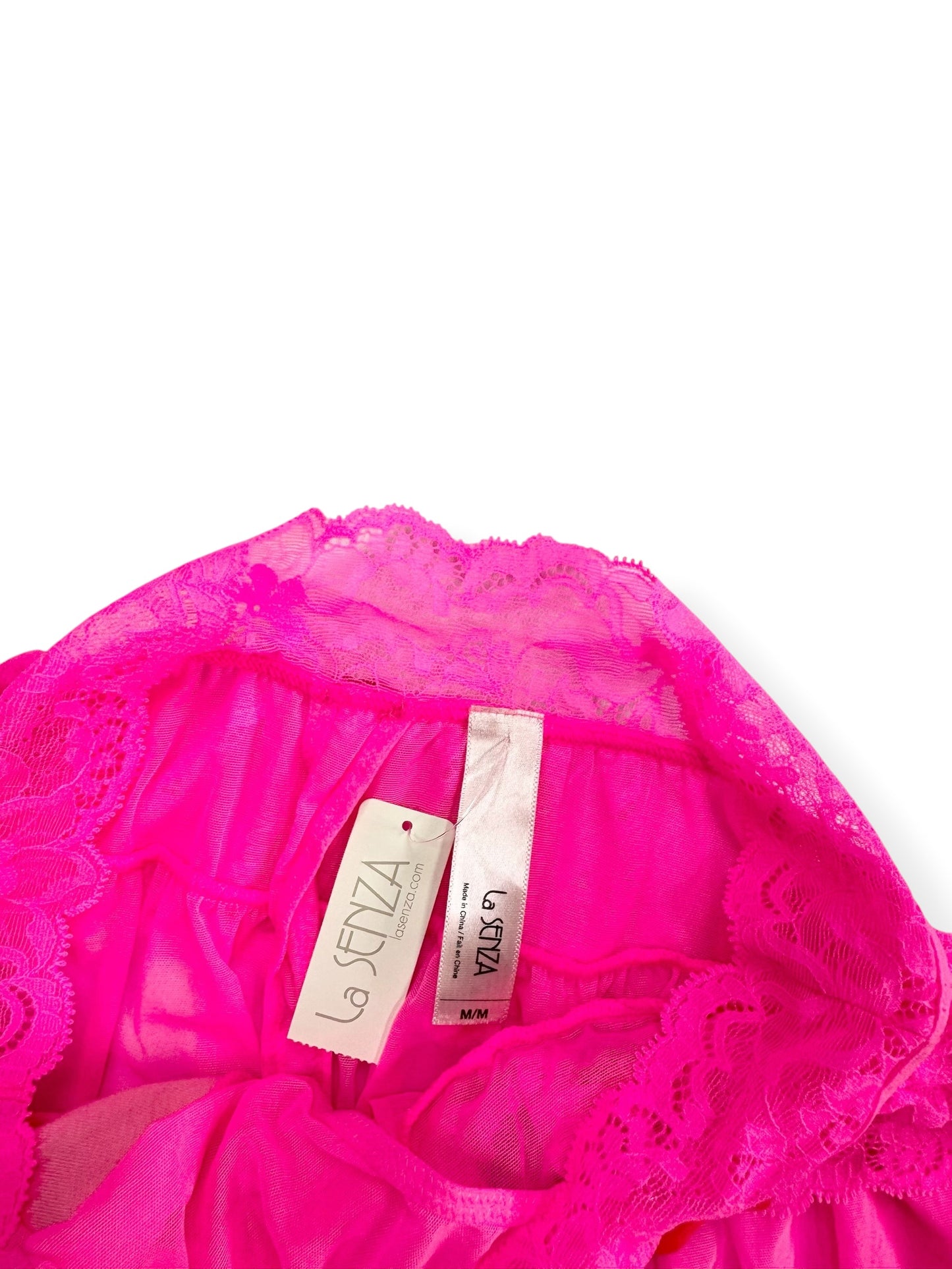 La Senza Pink Lace Micro Skirt ♡ S/M