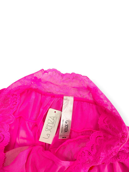 La Senza Pink Lace Micro Skirt ♡ S/M