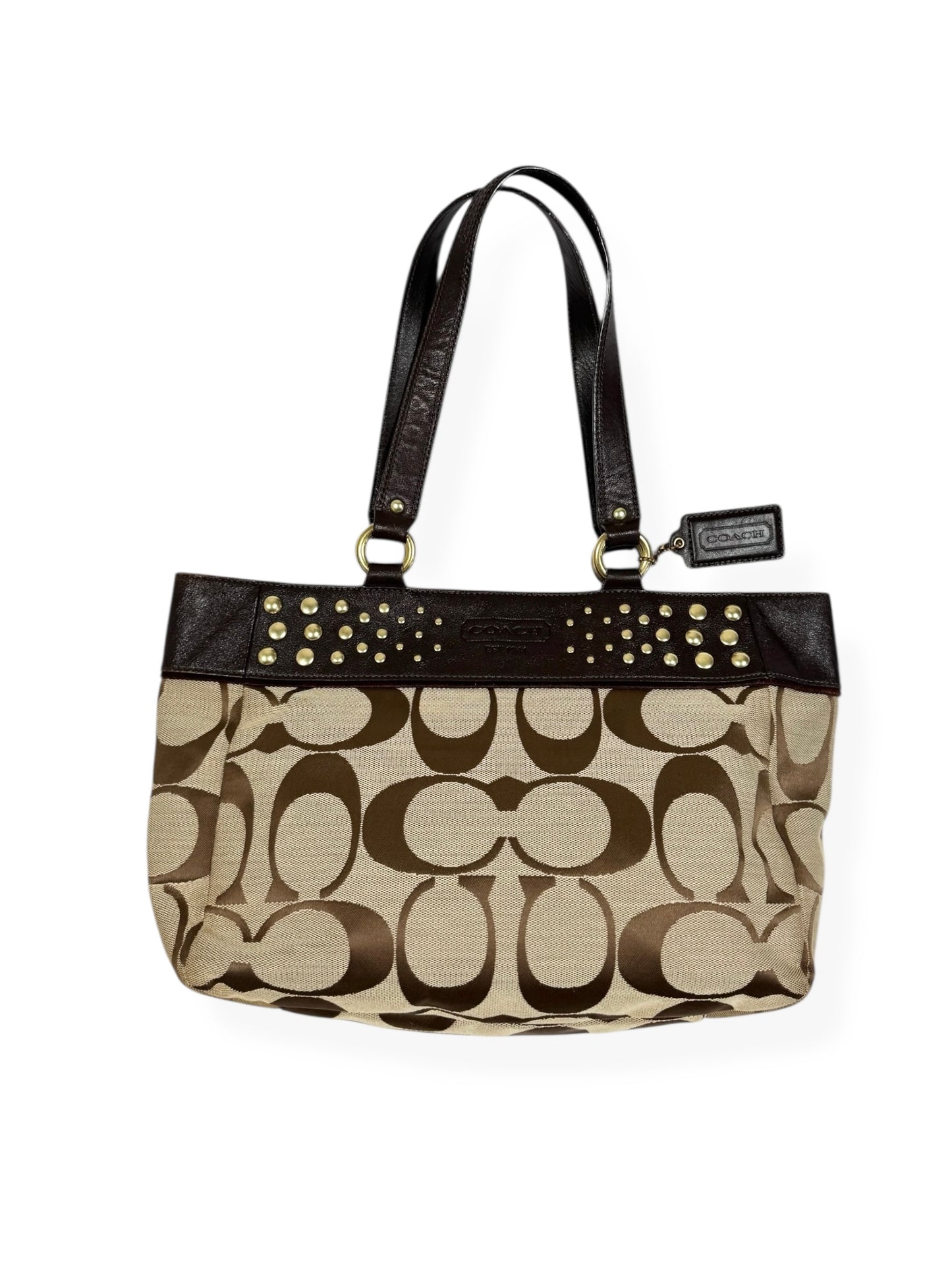 Studded Coach Bag ♡