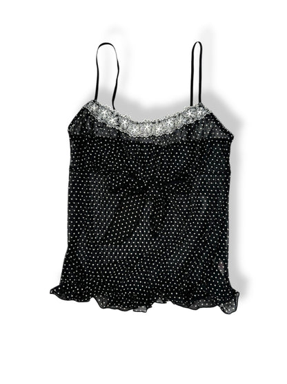 Polka Dot Micromesh Cami