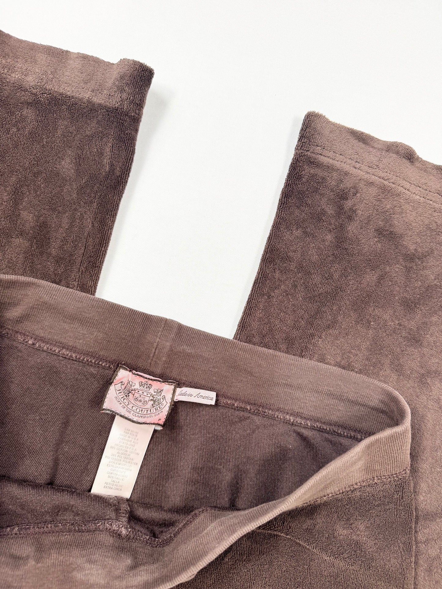 Juicy Couture Brown Towelling Tracksuit ♡ S
