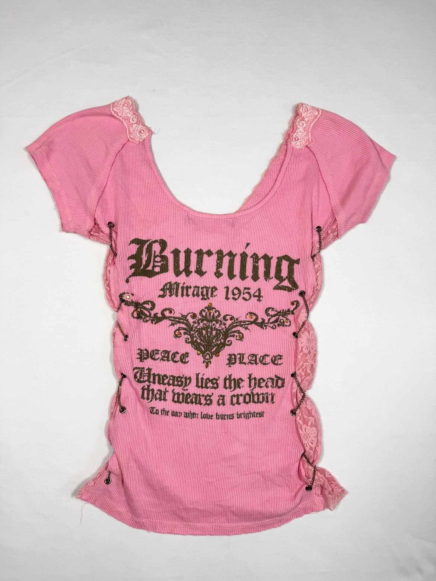 Chain Pink Tee ♡ Size XS