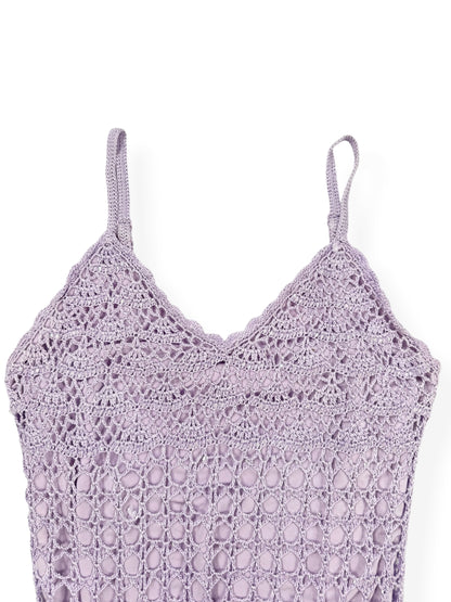Purple Crochet Cami ♡ XS/S