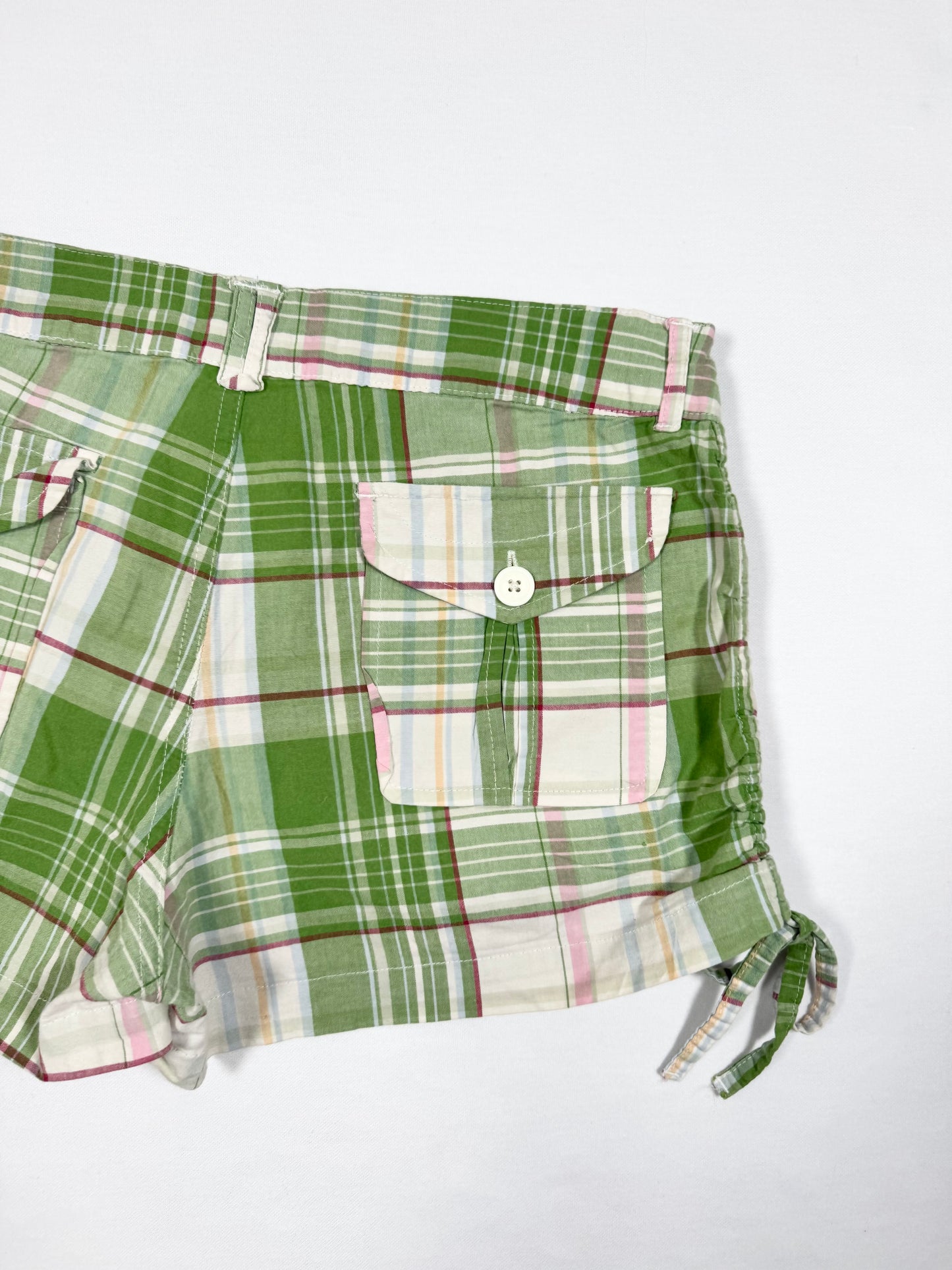 Plaid Mini Shorts ♡ Size M