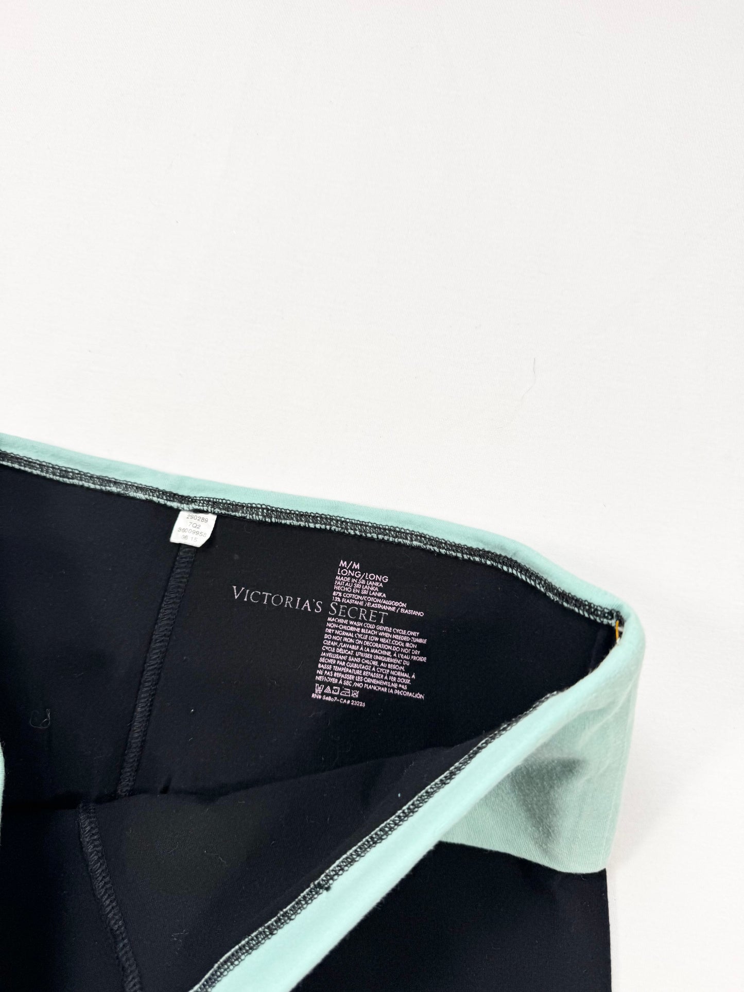 Victorias Secret Seafoam Fold Over Flared Leggings ♡ M