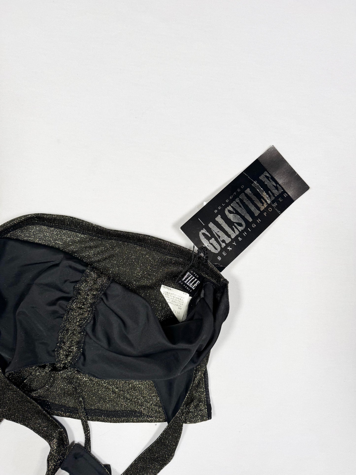 Galsville Glittery Halter ♡ Size S