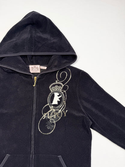 Juicy Couture Black Towelling Tracksuit Set ♡ S/M
