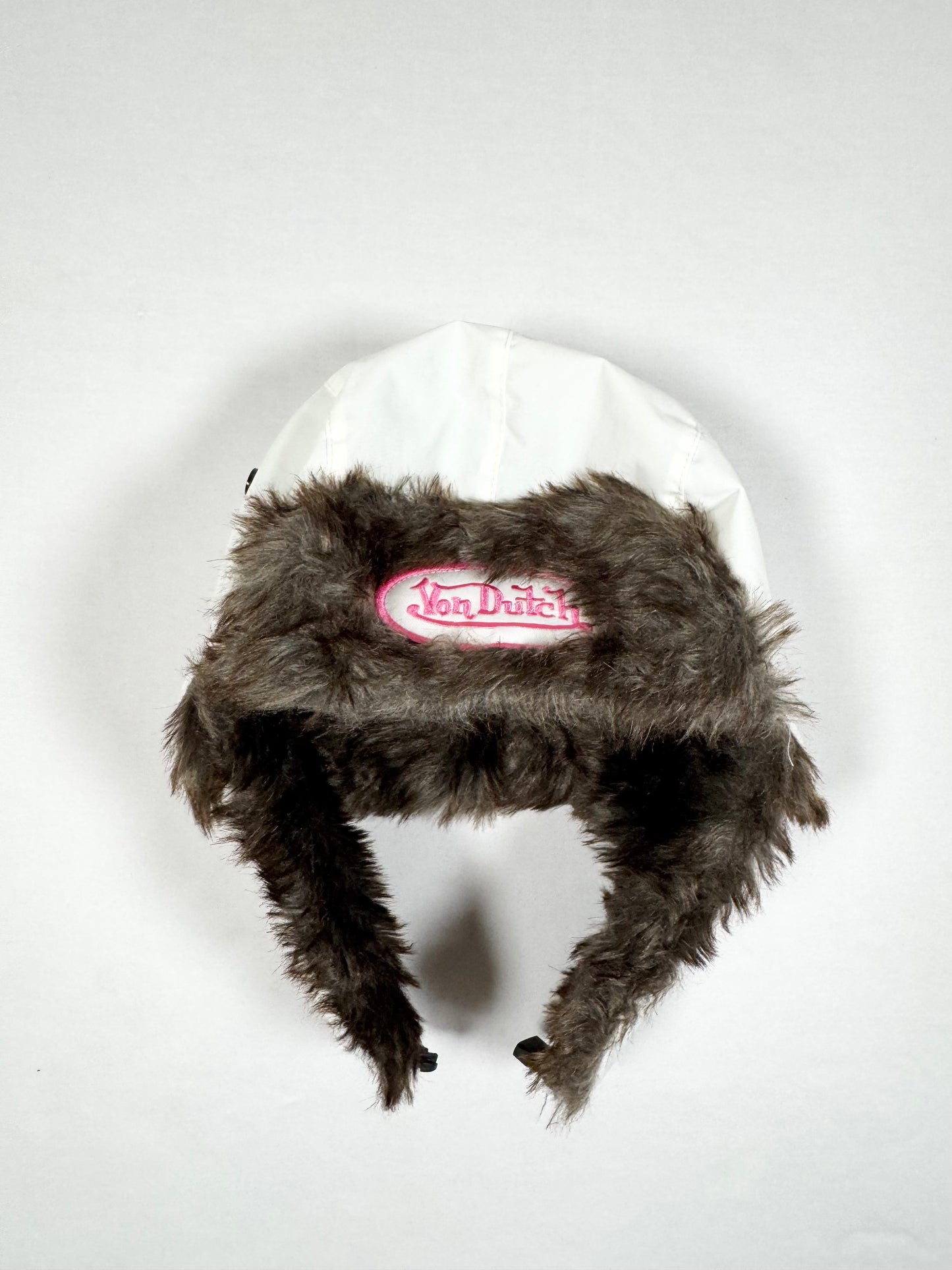Pink Fur Von Dutch Hat