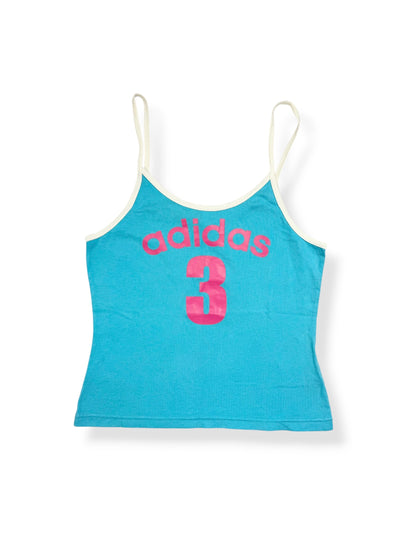 Adidas Blue & Pink Cami ♡ S