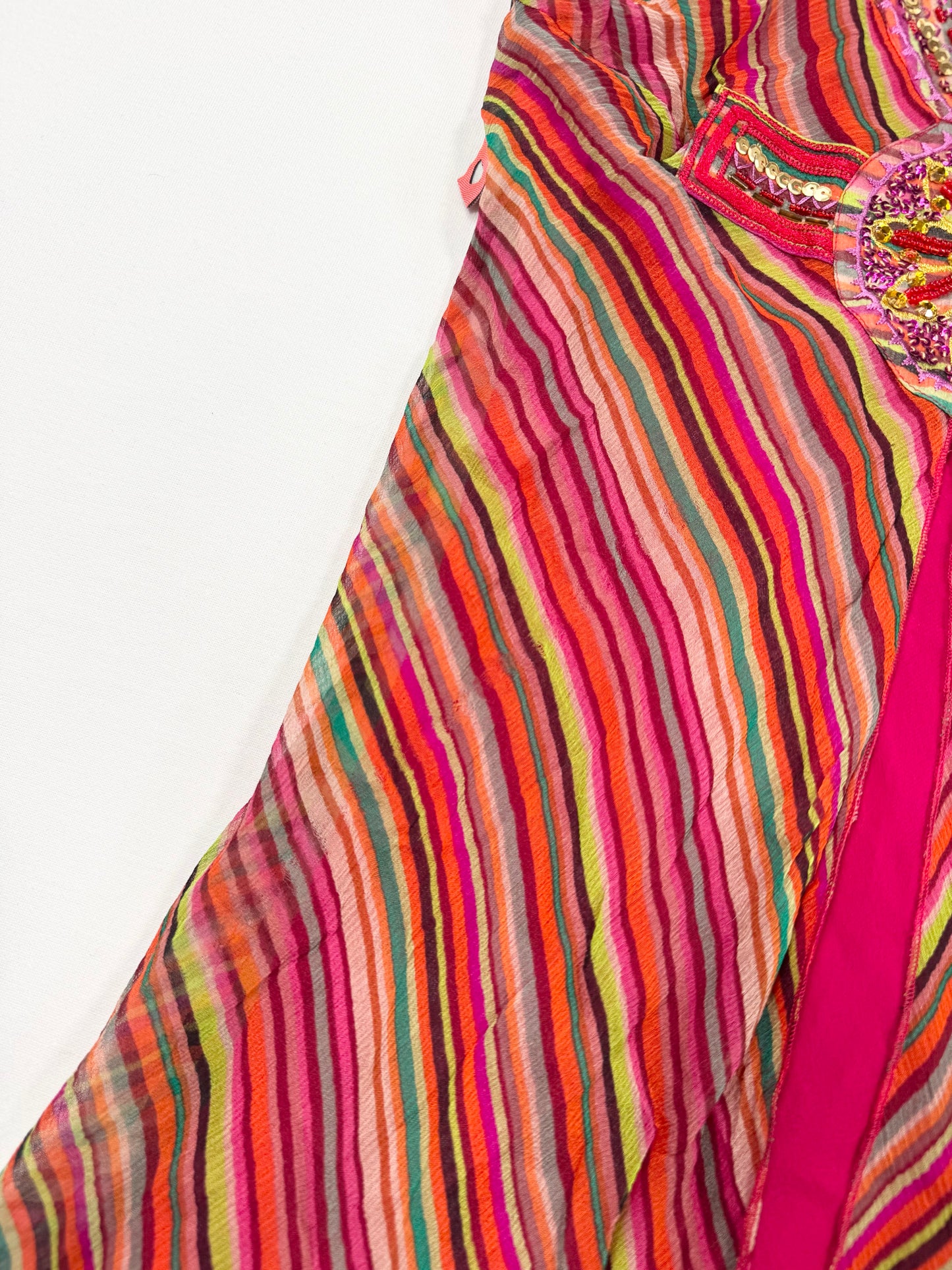 Morgan De Toi Pink Striped Mini Dress ♡ XS