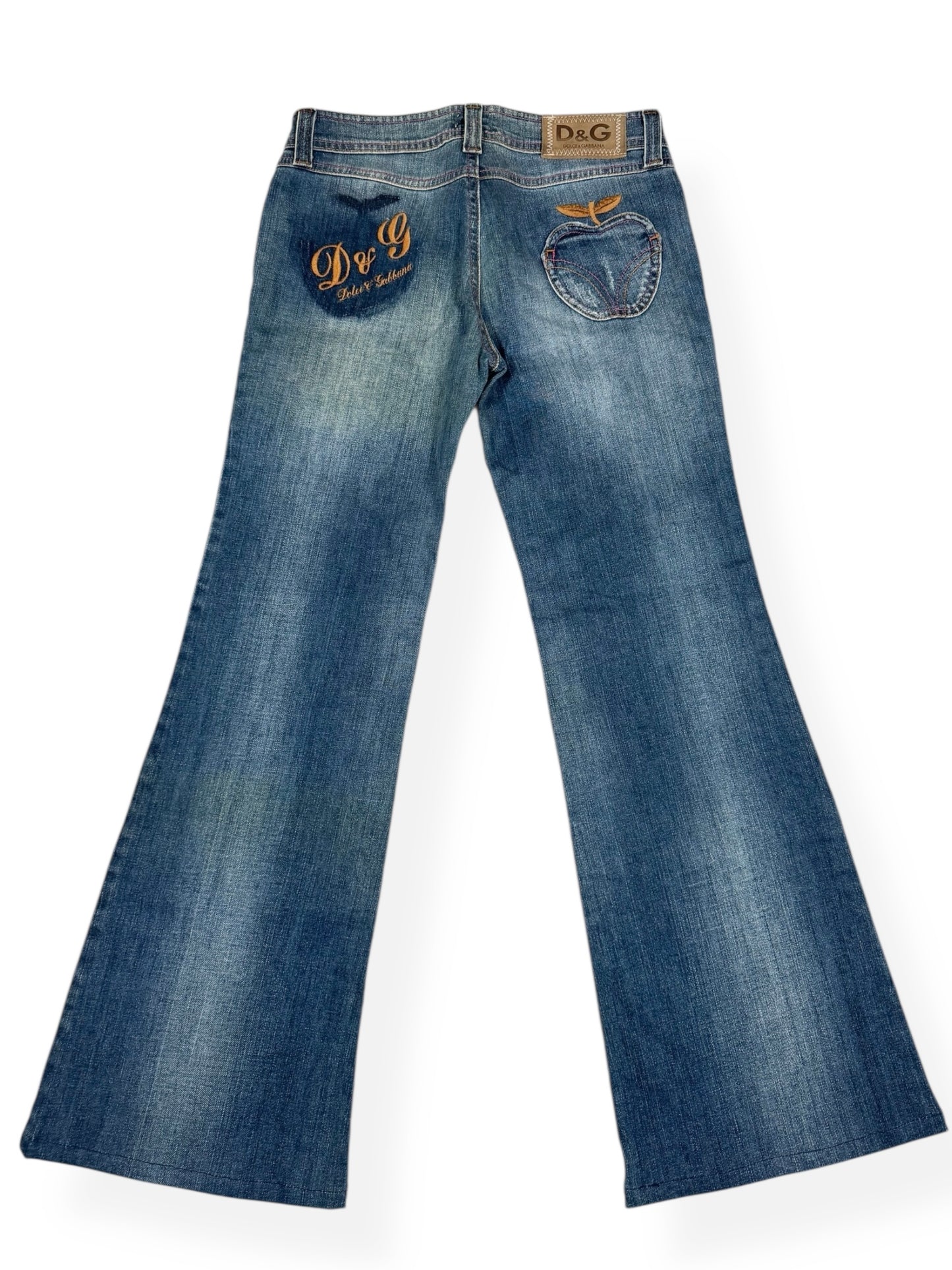 D&G Apple Flared Jeans ♡ Size XS