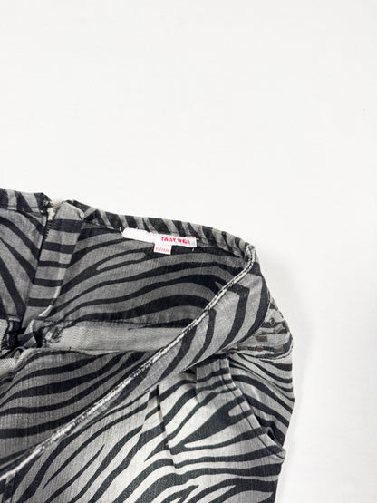 Zebra Mini Skirt ♡ Size S