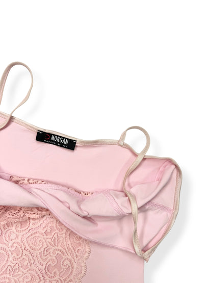 Morgan De Toi Pink Lace Cami ♡ S