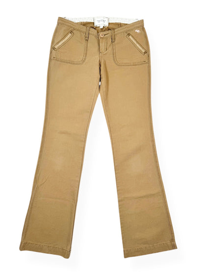 Abercrombie & Fitch Brown Flared Pants