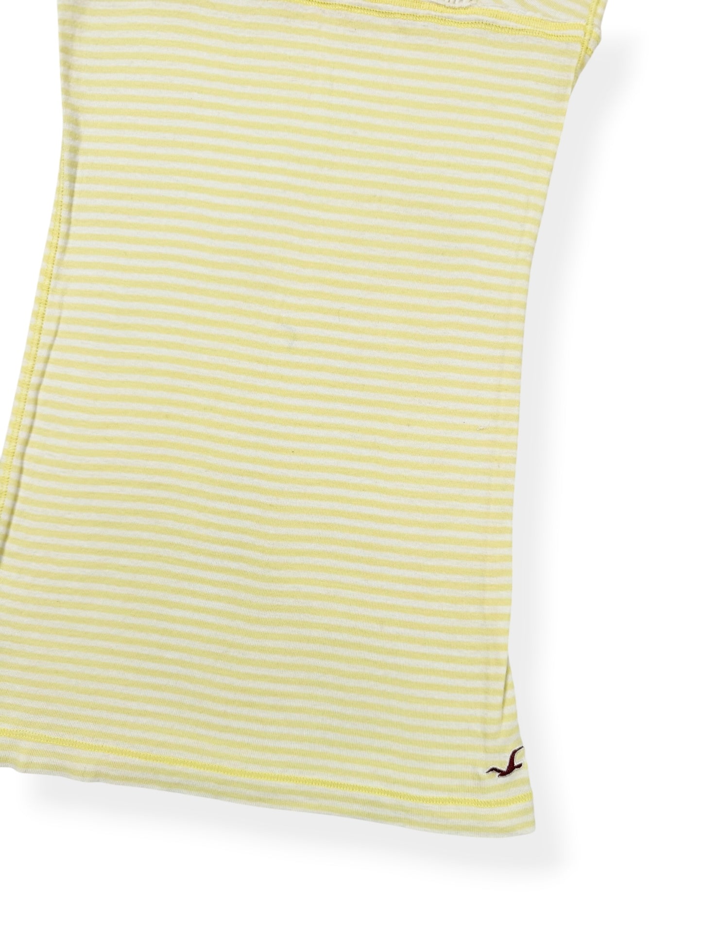 Yellow Striped Hollister Cami ♡ S