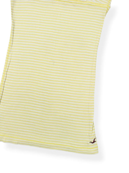 Yellow Striped Hollister Cami ♡ S