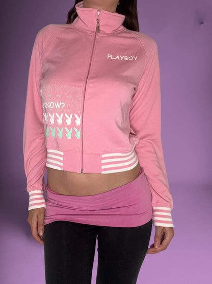 PINK Fold Over Flared Leggings ♡ M