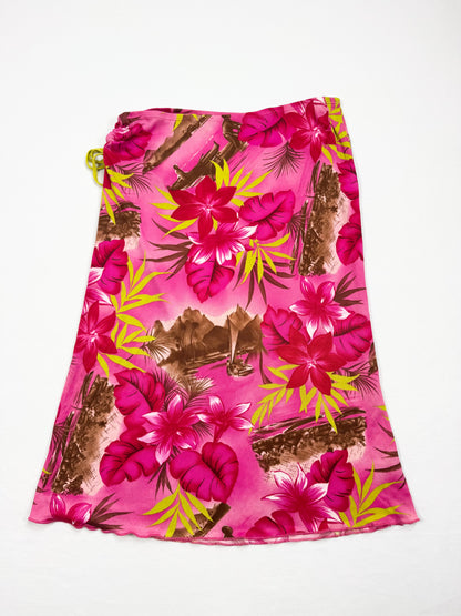 Morgan De Toi Tropical Tank & Midi Skirt Set ♡ S