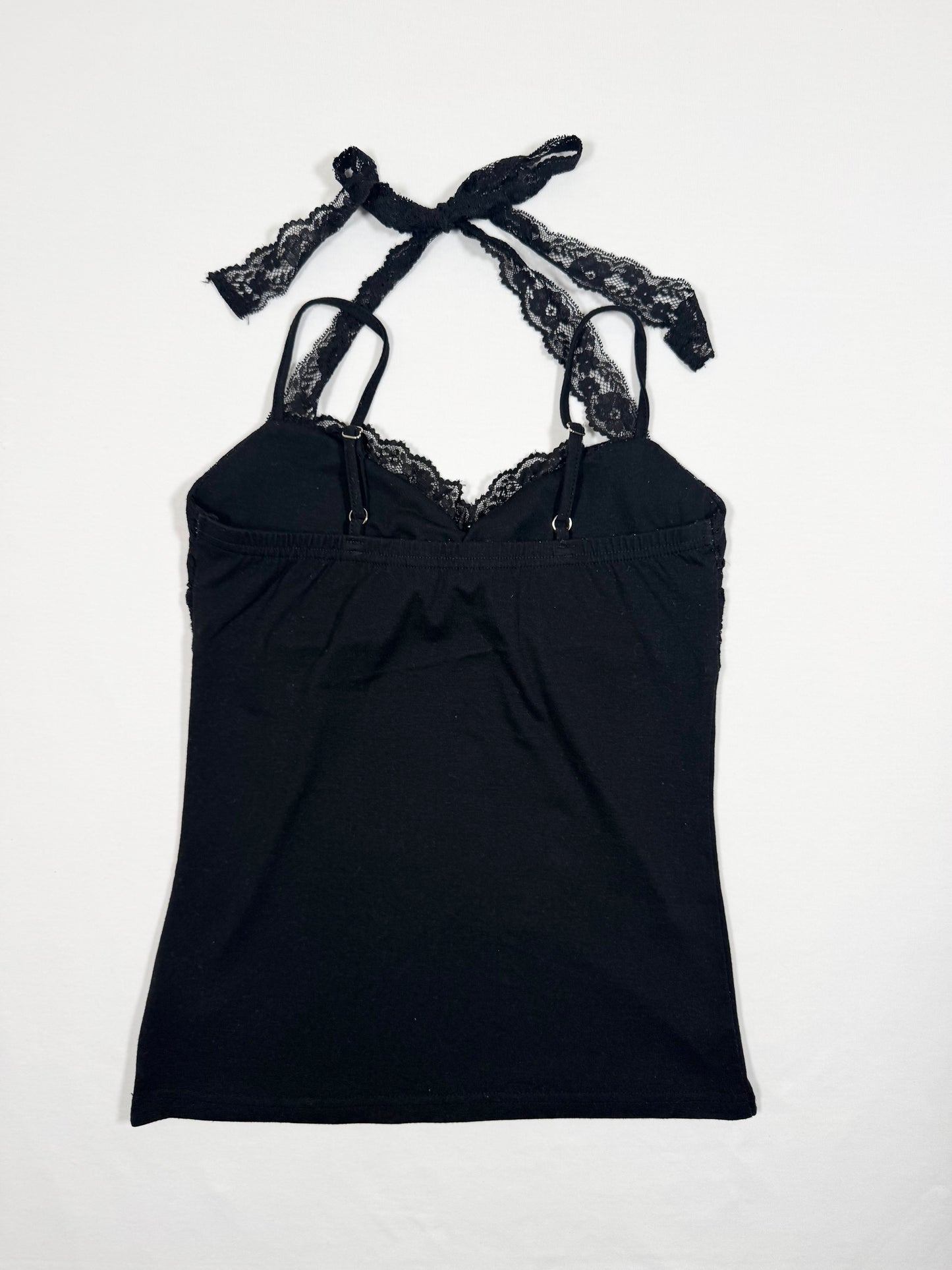 Diamante O-ring Halter Cami