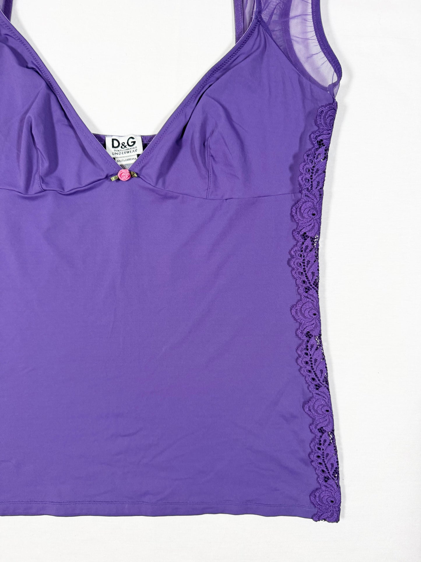 D&G Purple Babydoll Top ♡ Size L