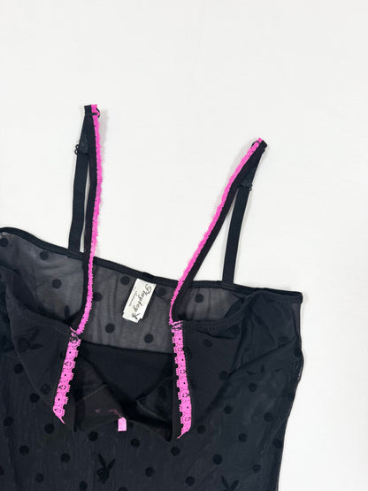 Playboy Mesh Cami ♡ S