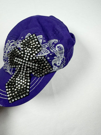 Purple Mcbling Cross Cap