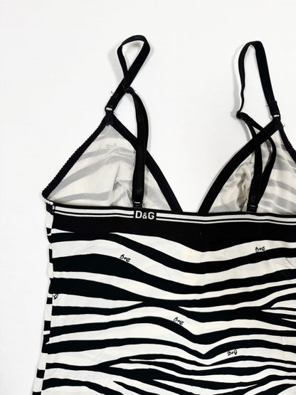 D&G Zebra Print Cami