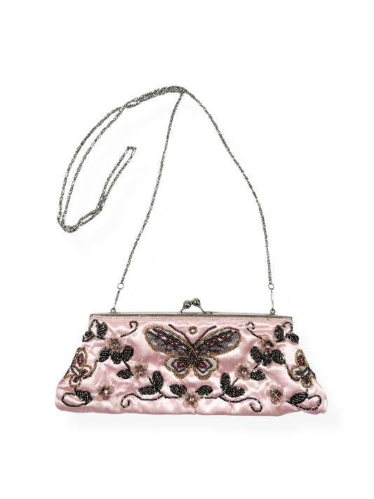 Vintage Butterfly Beaded Bag ♡