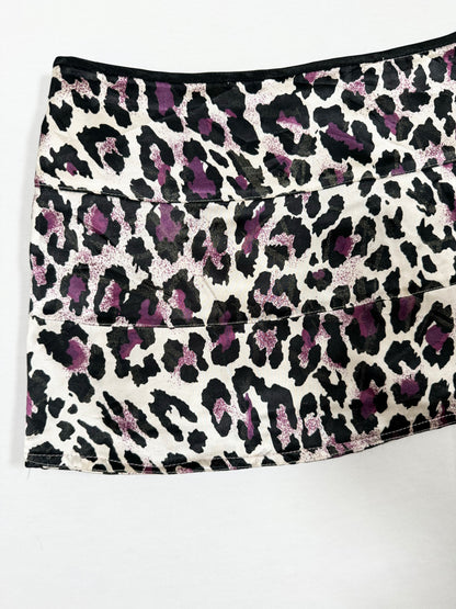 Leopard Mini Skirt