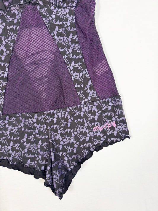 Playboy Purple Romper ♡ XS