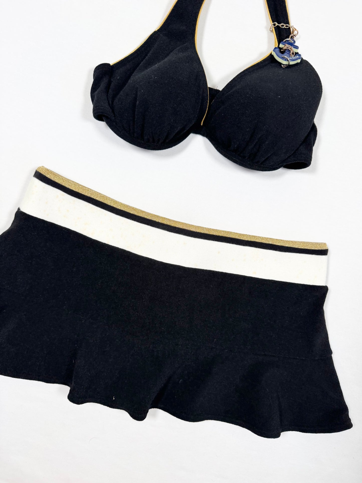 Playboy Anchor Bikini & Skirt Set ♡ Size XS