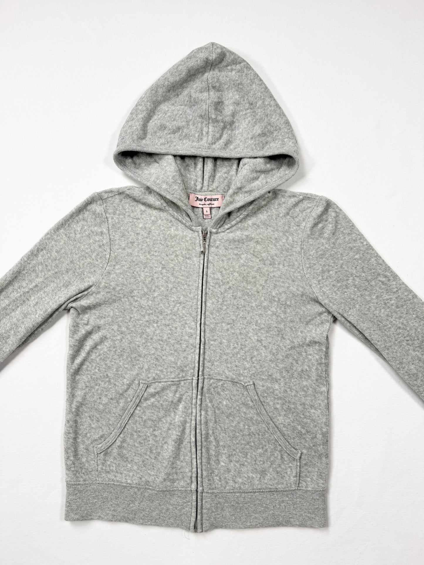 Grey & Pink Juicy Couture Towelling Tracksuit Set ♡ S