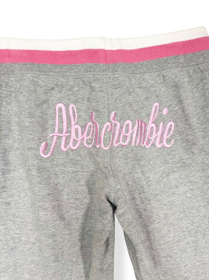 Grey & Pink Abercrombie Trackpants ♡ XS/S