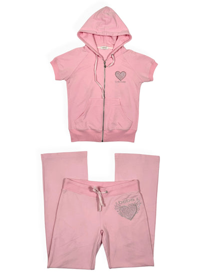 Bebe Pink Tracksuit ♡ S
