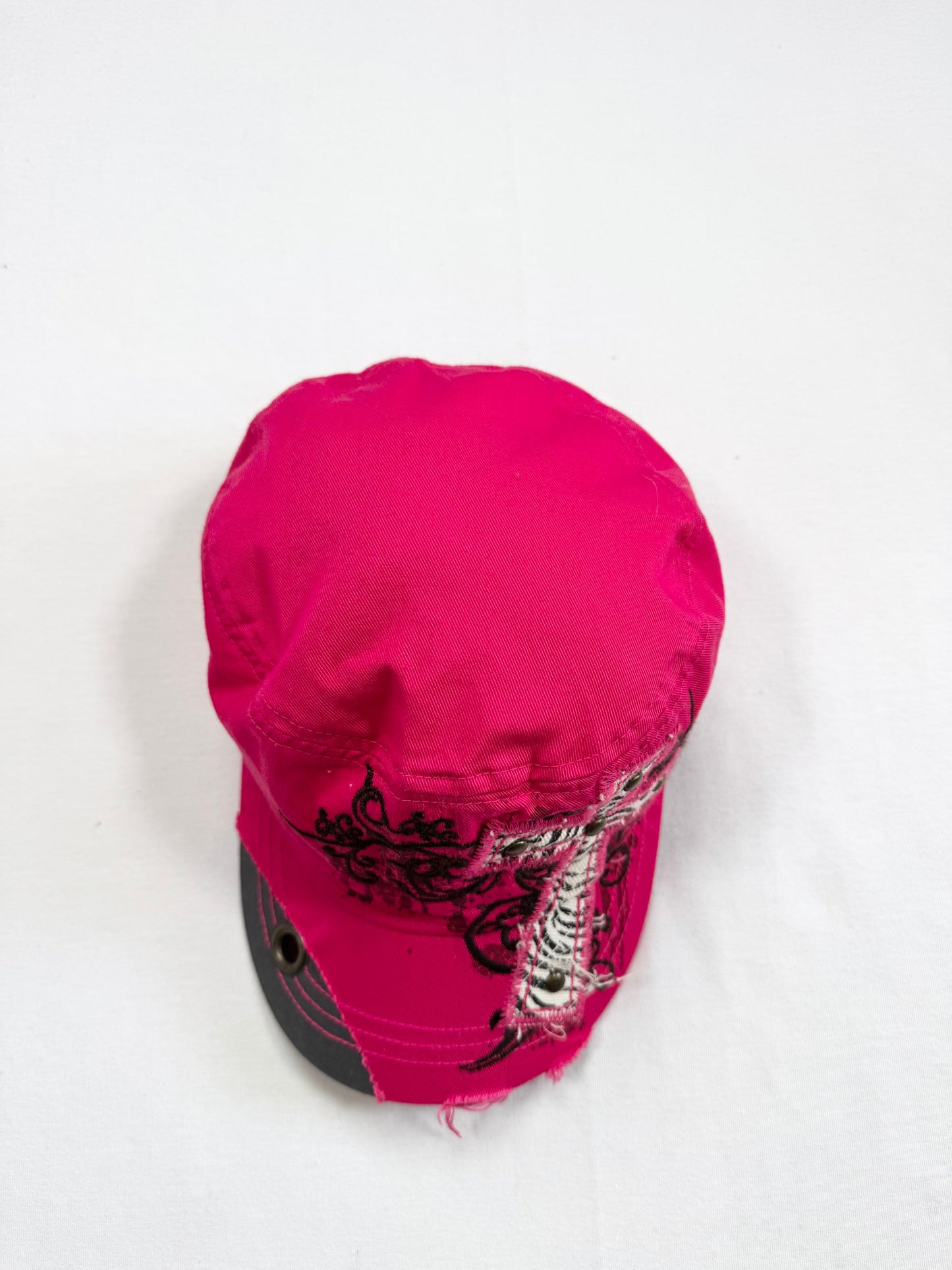 Zebra Cross Pink Cap ♡