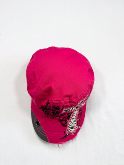 Zebra Cross Pink Cap ♡