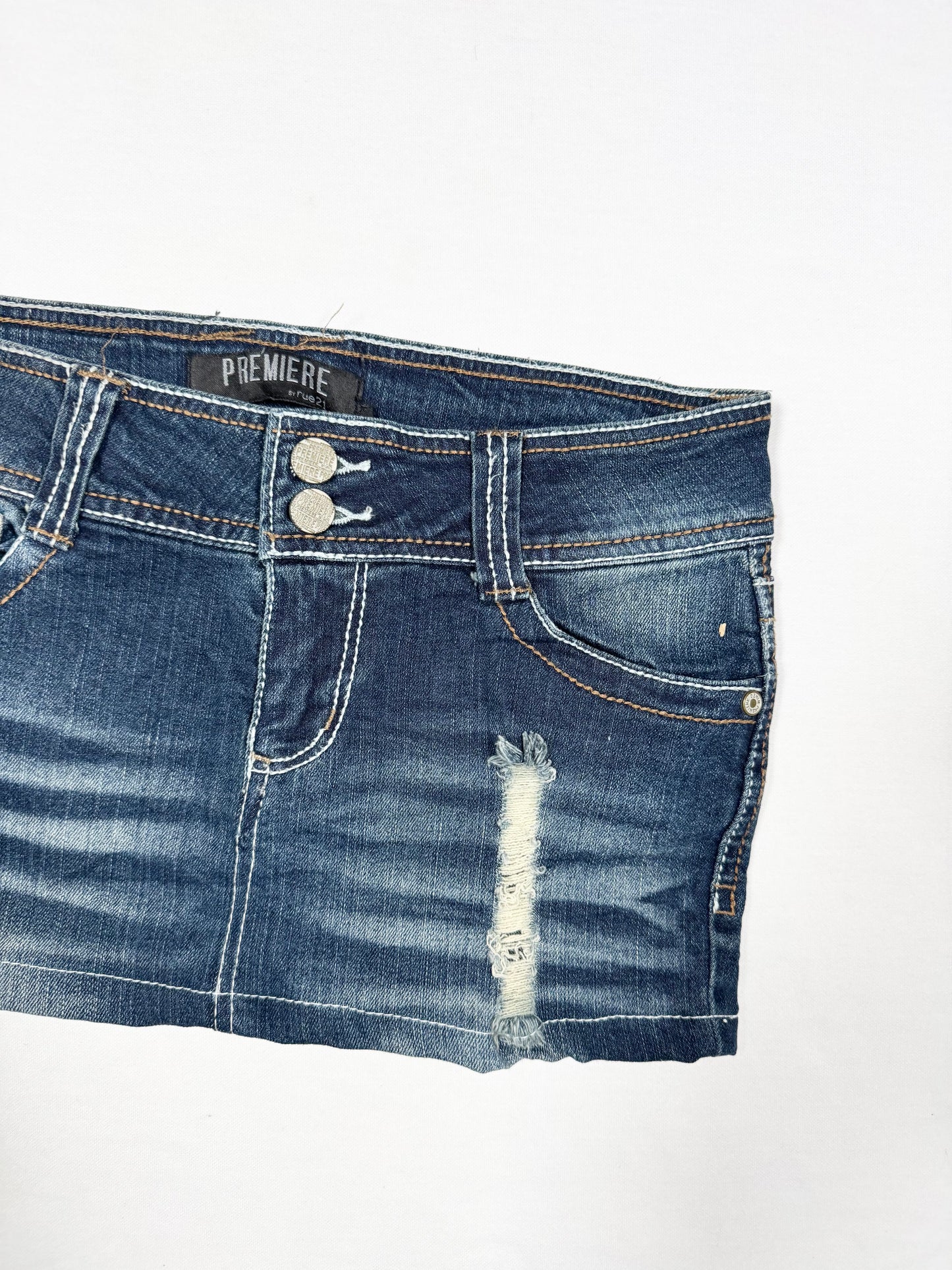 Premiere Diamante Mini Skirt ♡ Size S