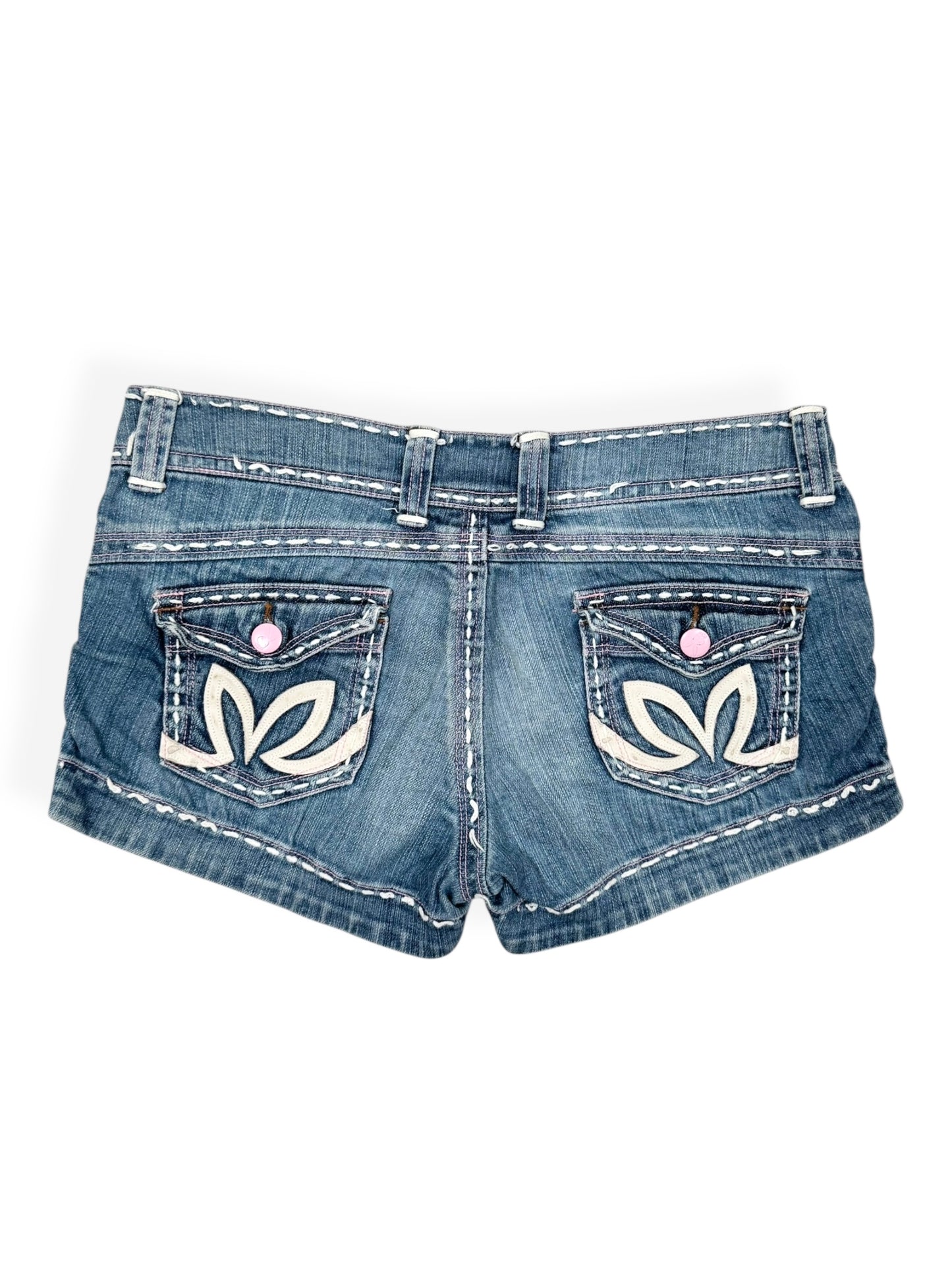 Playboy Denim Mini Shorts
