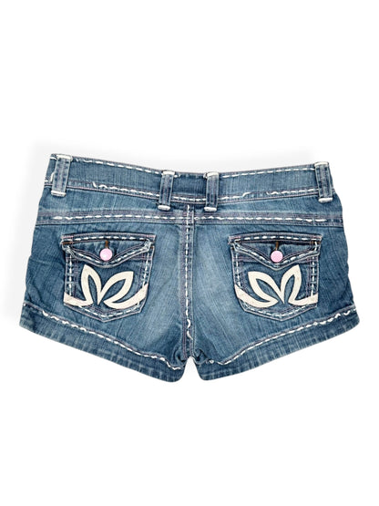 Playboy Denim Mini Shorts