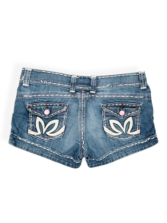 Playboy Denim Mini Shorts