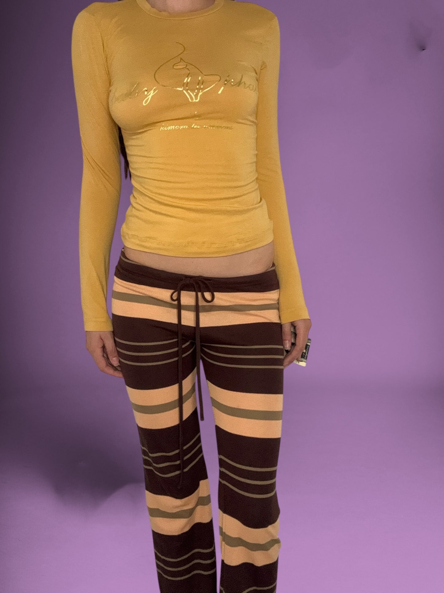 Alba Rosa Striped Knit Pants ♡ Size S