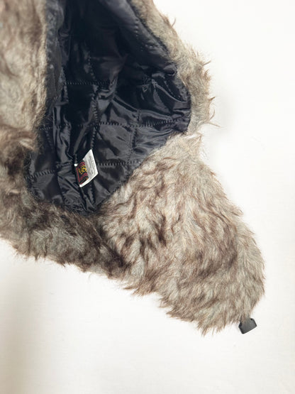 Black Fur Von Dutch Hat