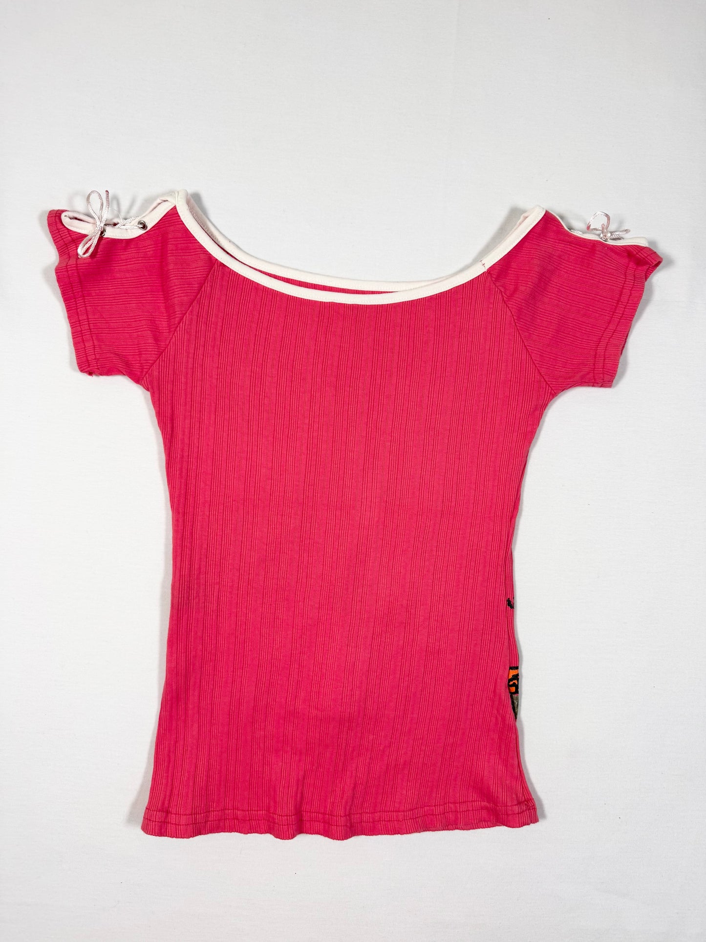 Tie Shoulders Tee ♡ Size S