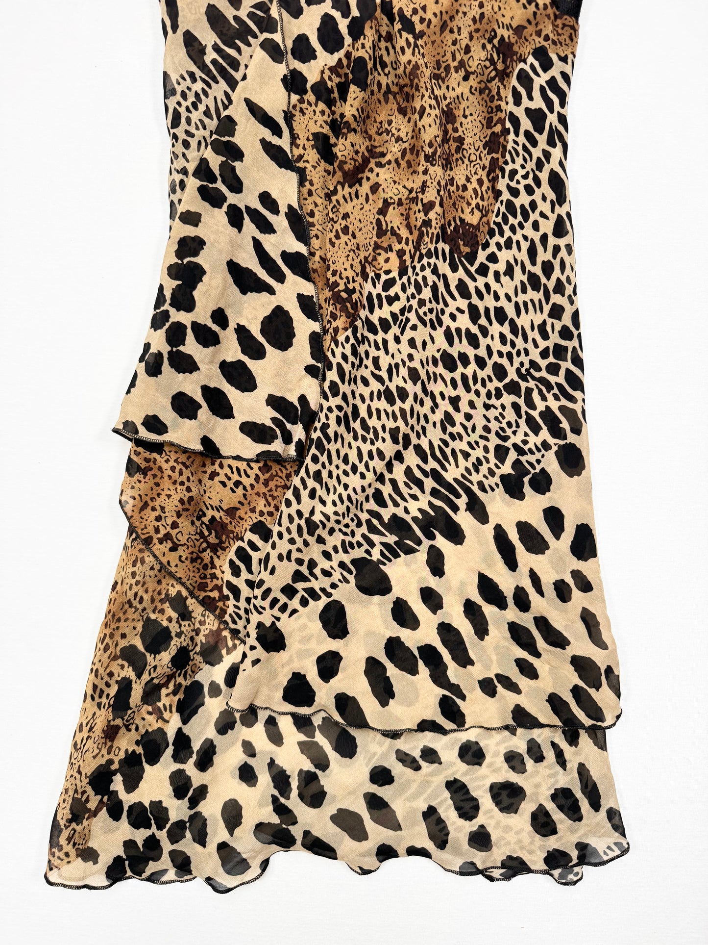 Leopard Lace Midi Dress ♡ S/M